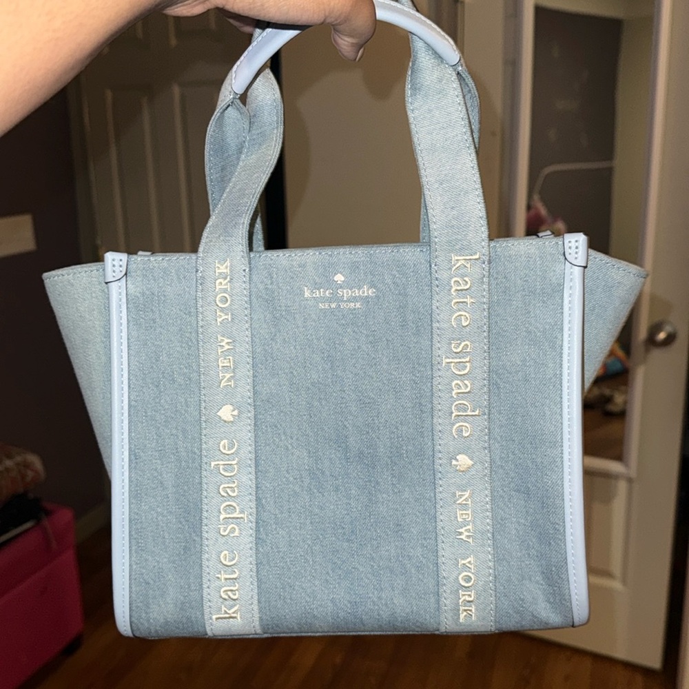 Kate Spade Denim Kip Small Tote